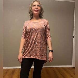 LuLaRoe Aztec Print Irma tunic t-shirt